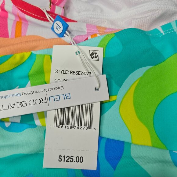 Bleu by Rod Beattie Surplice Tied One-Piece Swimsuit - Picture 7 of 8